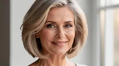 Ab 50 wird dieser Farbton immer öfter gewählt: Er wirkt auch mit grauen Haaren richtig schön